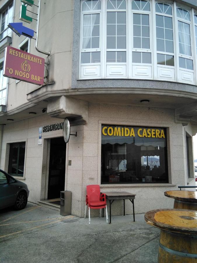 Pension O Noso Bar Portosin Buitenkant foto